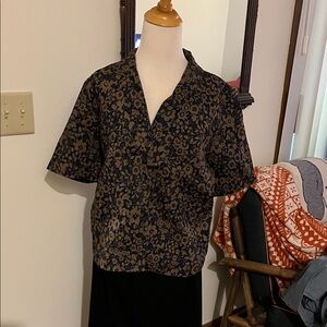 Floral Button-Up Shirt